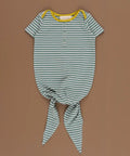 Poppy Sunshine Striped Knot Gown