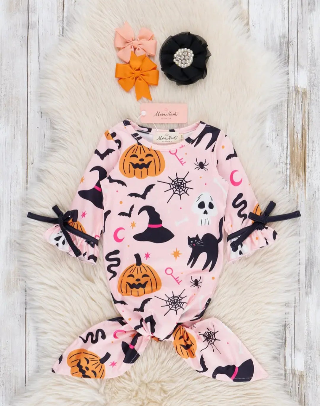 Pumpkins, Paws & Potions Knot Gown