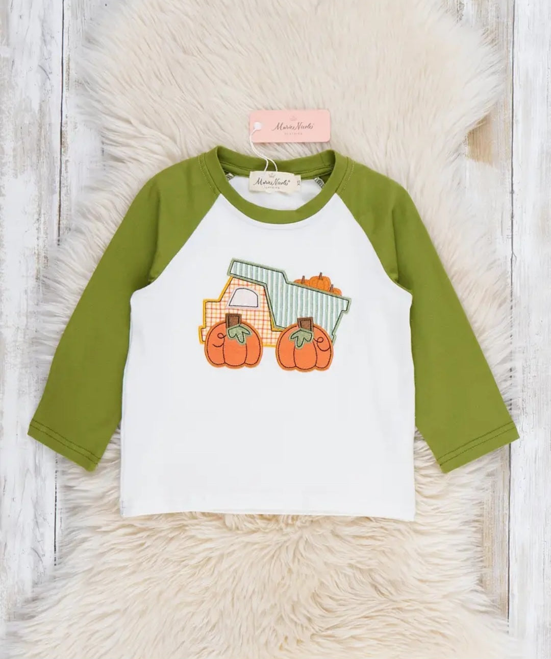 Pumpkin
Hauler Crew
Embroidered Top