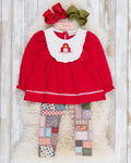 Country Barn Embroidered Outfit