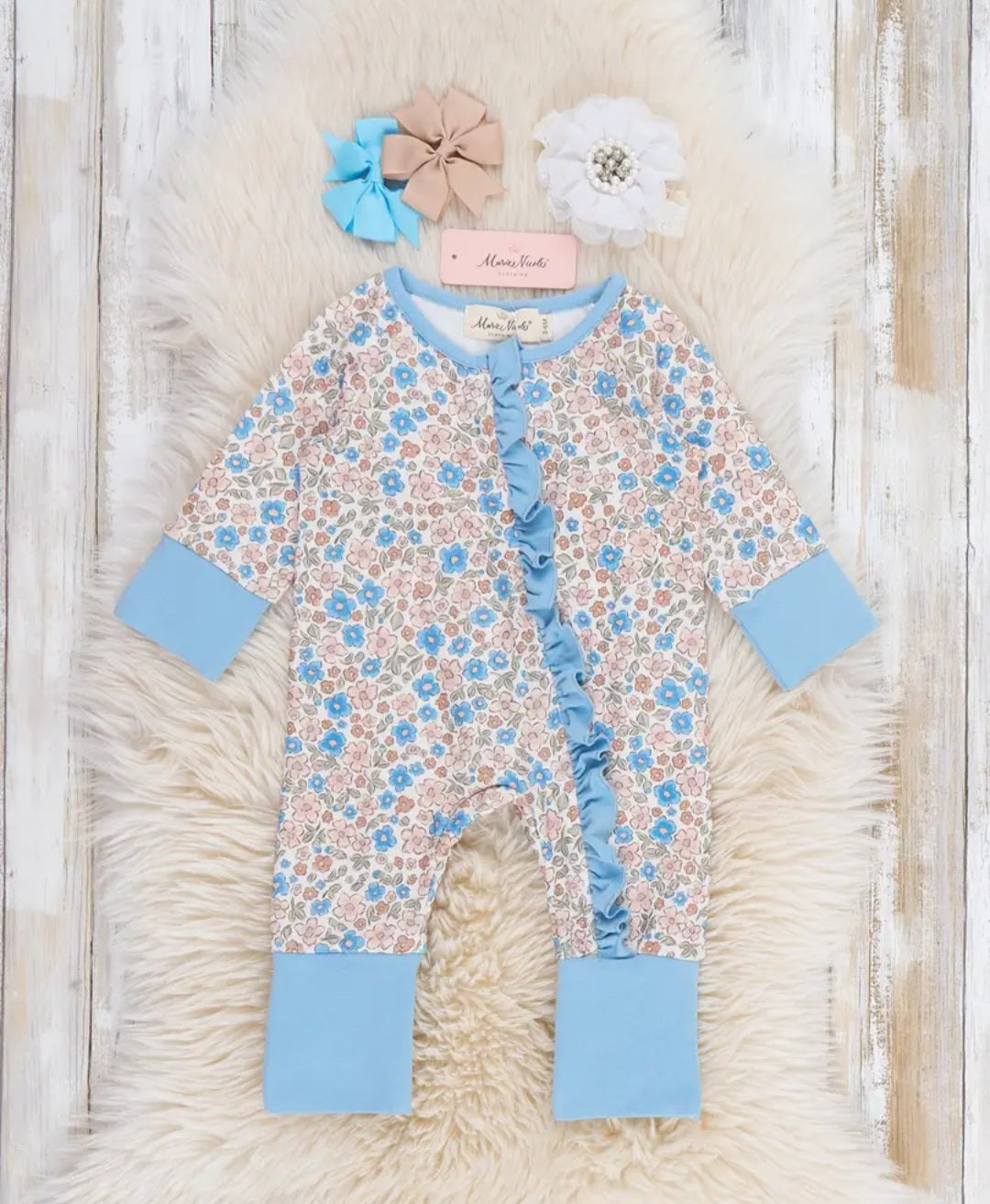 Blossom Floral Ruffle Romper