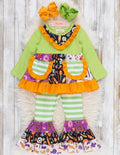 Pocket Flara Bells Outfit - Halloween Candy