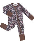 Baby Boy Camouflage Print Zippy Sleeper