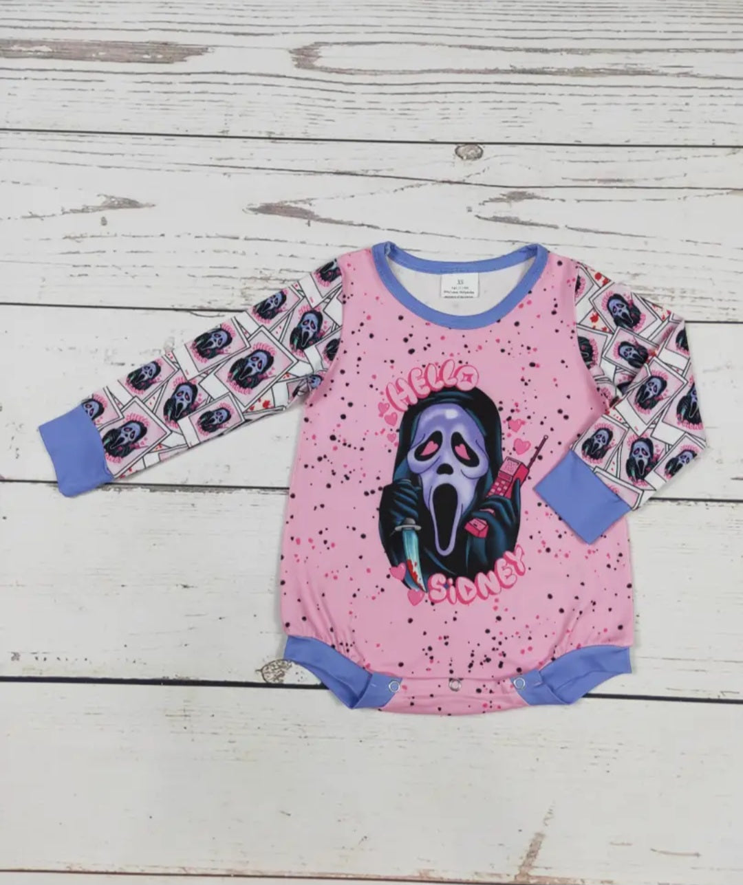 Pink Baby Halloween Bubble